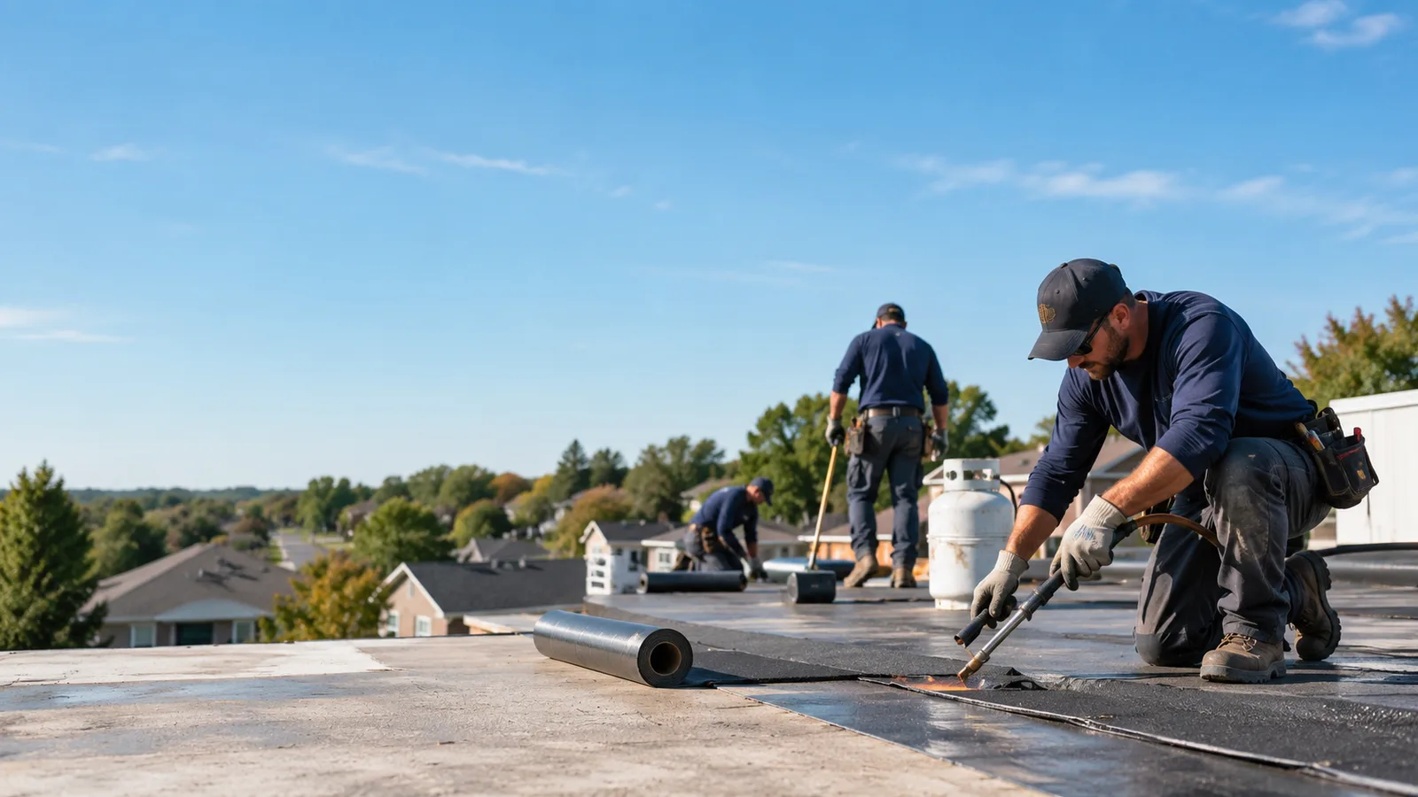 Flat Roof Leak Repair providers in Selfridge, ND